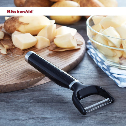 Kitchenaid Y Peeler with Ergonomic Handle and Single Edge Blade – Dishwasher Safe with Protective Cover6