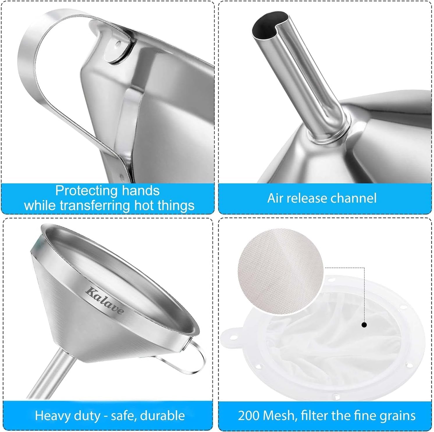 premium-stainless-steel-funnel-5-inch-food-grade-kitchen-funnels-with-200-mesh-food-filter-strainer-for-filling-bottles-oils-juice-wine-coffee-milk