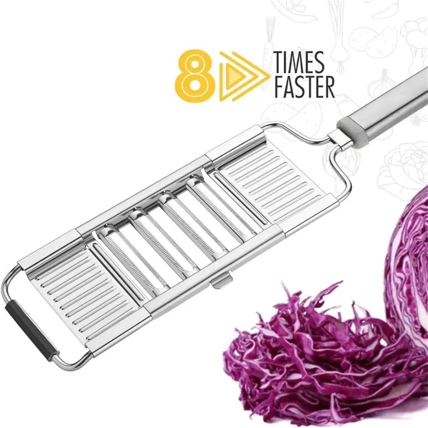 4-in-1-stainless-steel-mandoline-slicer-adjustable-vegetable-grater-and-peeler-with-3-interchangeable-blades-for-potatoes-carrots-cucumbers-dishwasher-safe-kitchen-tool-silver