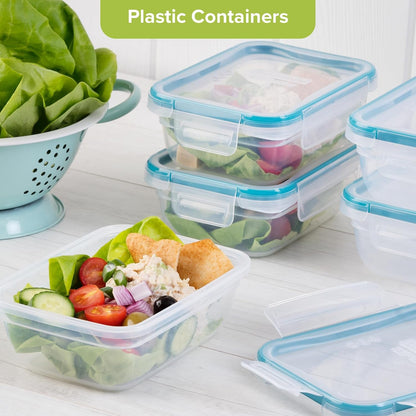 Plastic Total Solution (5-Pack, 3-Cup) Food Storage Containers Set2