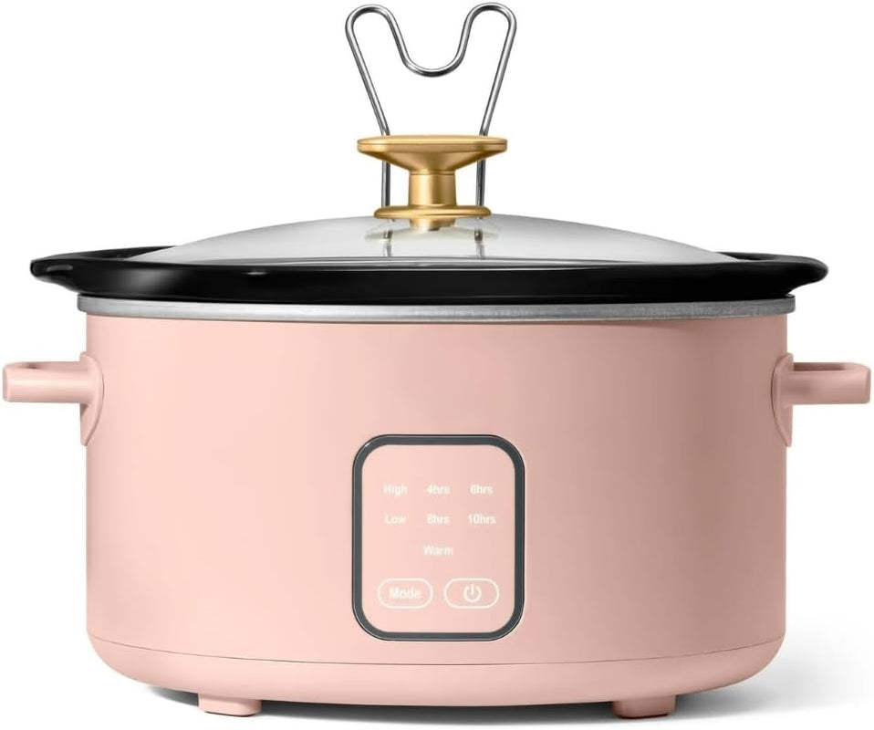 wonderful-4-qt-programmable-slow-cooker-5-preset-cooking-functions-digital-countdown-timer-dishwasher-safe-parts-and-cool-touch-handles-rose