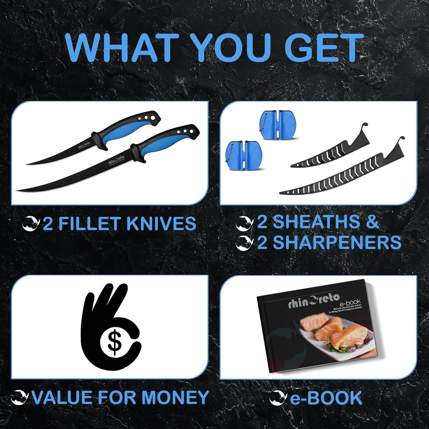 5-inch-fillet-knife-and-9-inch-fillet-knife-bundle-with-sheats-and-sharpeners
