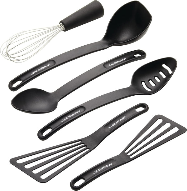 Tools and Gadgets Kitchen/Cooking Utensil Set, 6 Piece, Black1