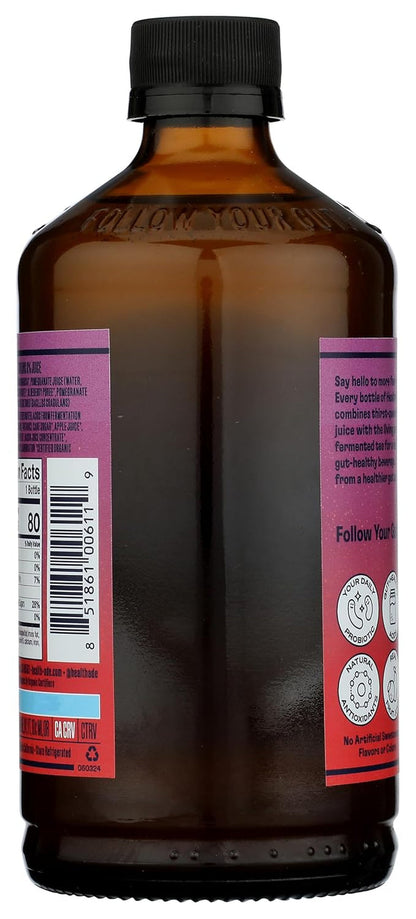 Health Ade, Kombucha Pomegranate 16Fz Organic, 16 Fl Oz3
