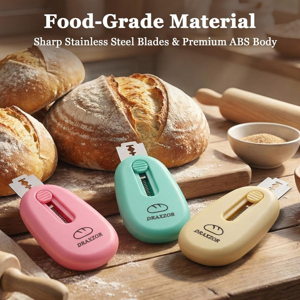 3-Pack Bread Lame, Professional Sourdough Scoring Tool Set4