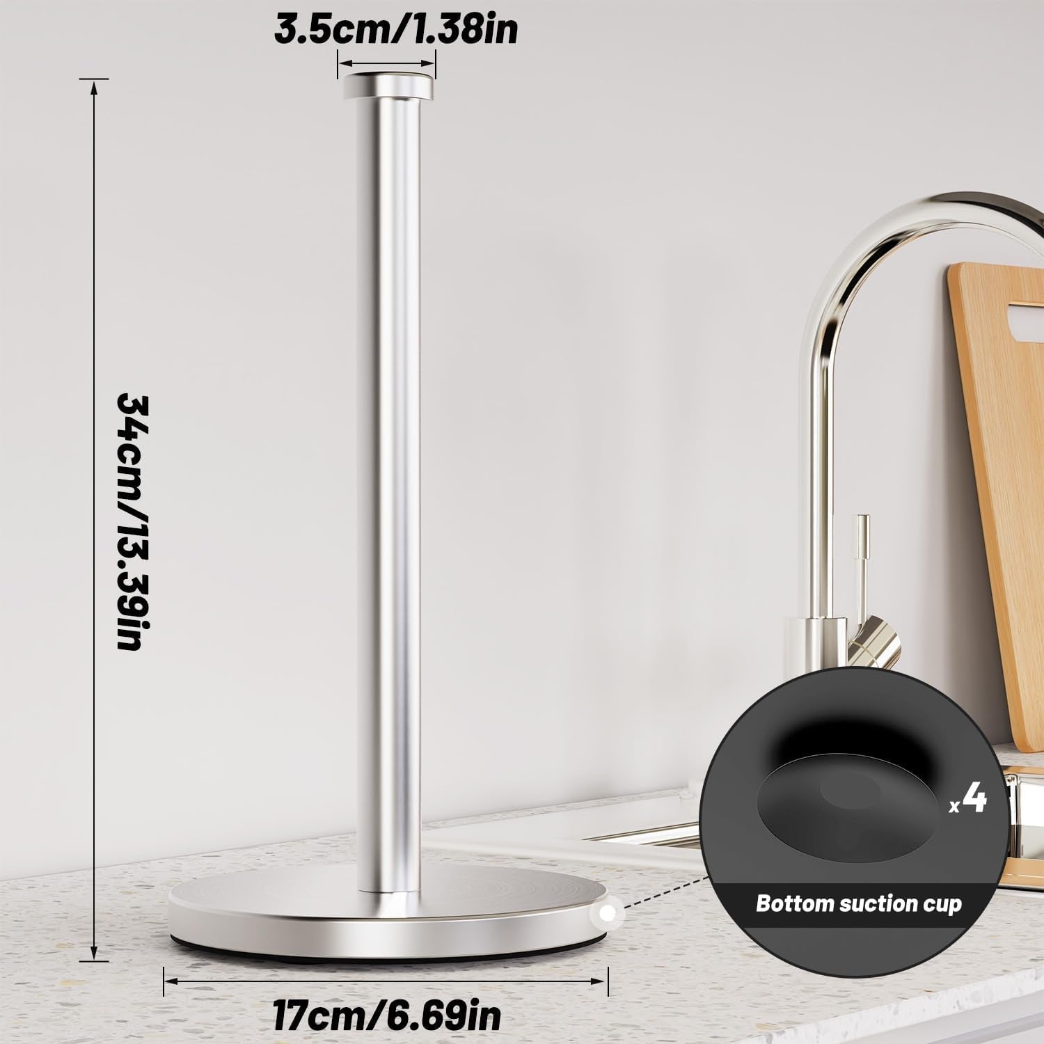 paper-towel-holder-countertop-4-non-slip-suction-cups-weighted-base