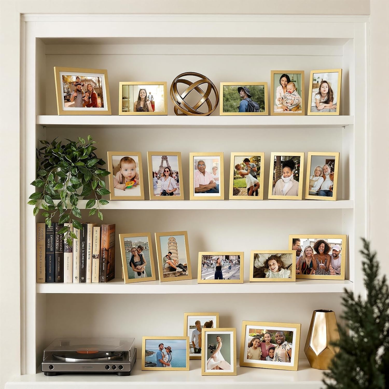 4x6-picture-frame-set-of-5-display-photo-3-5x5-with-mat-or-4x6-without-gallery-wall-frame-set-wall-or-tabletop-display-gold
