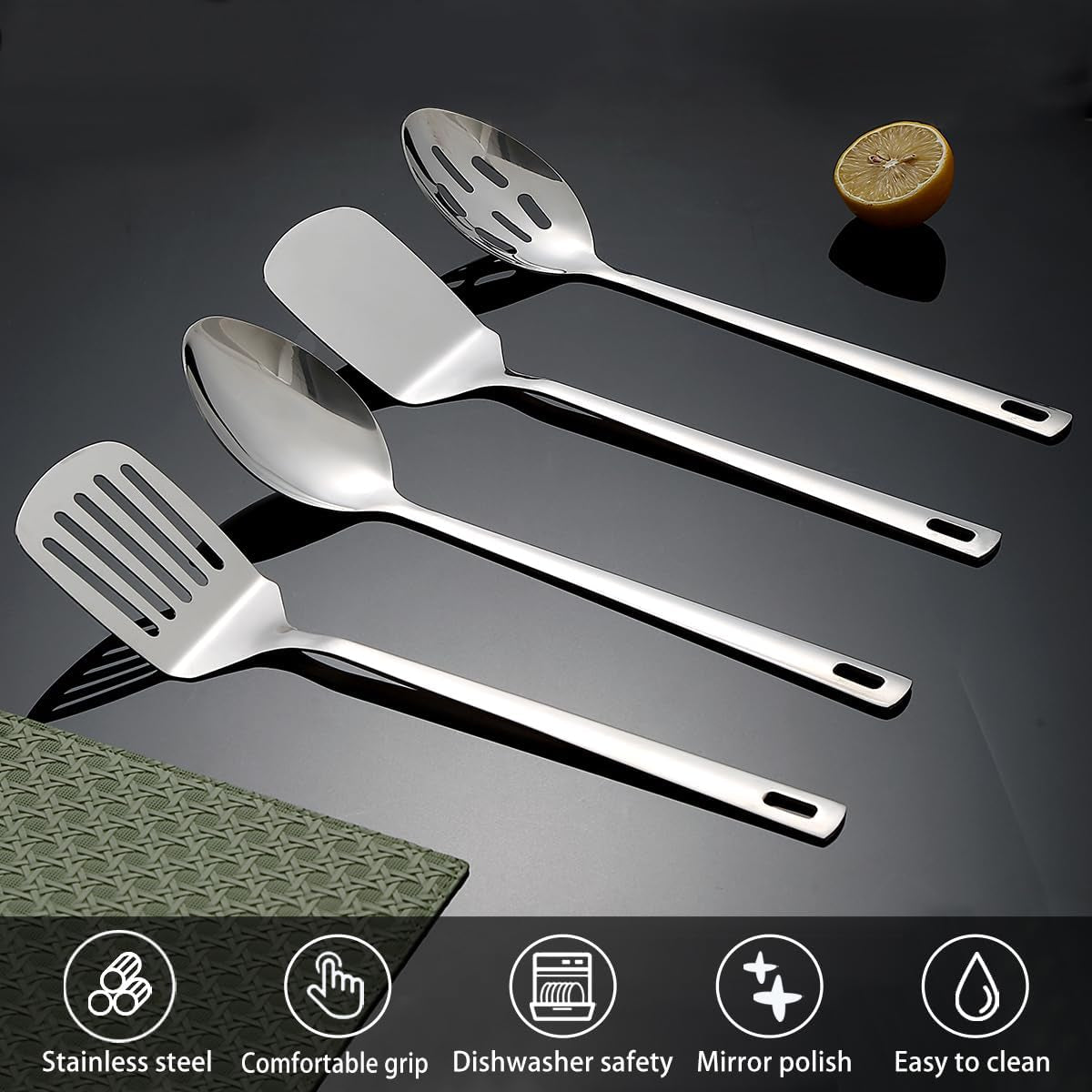stainless-steel-kitchen-utensils-set-4pcs-cooking-utensils-set-kitchen-tools-spatulas-set-cooking-spoons-home-essentials-kitchen-gadgets-accessories