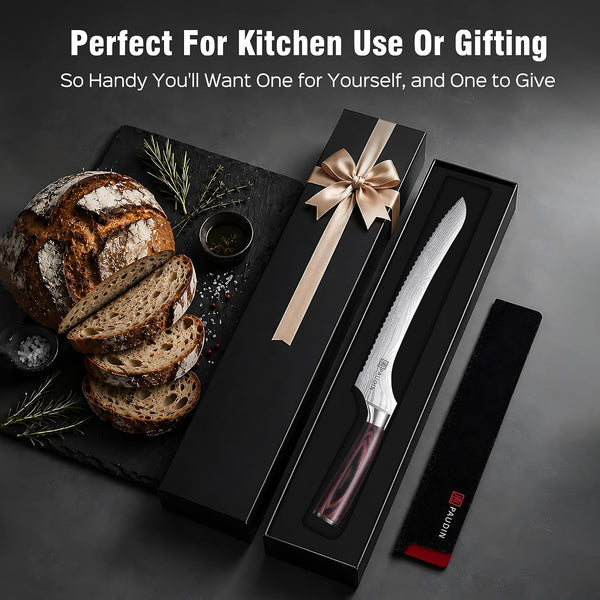 10 Inch Offset Sourdough Bread Knife for Homemade Bread - Gift Box6