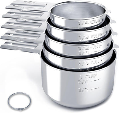 Stainless Steel Measuring Cups Set,Kitchen Gadgets for Cooking & Baking,Set of 51