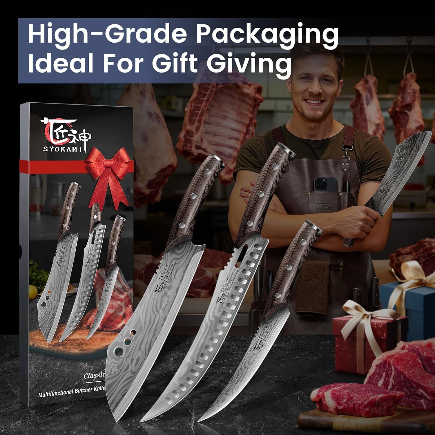butcher-knife-set-cleaver-breaking-boning-knife-for-meat-bbq-japanese-style-high-carbon-steel-kitchen-knives-set-for-brisket-slicing-wenge-wood-full-tang-ergonomic-handle-ideal-gift