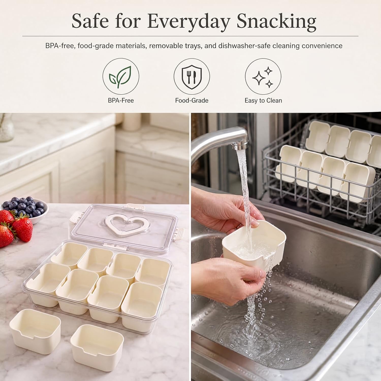 snackle-box-container-with-leakproof-lid-and-handle-8-compartment-divided-serving-tray-with-removable-containers-spill-proof-portable-snack-tray-for-kids-snacks-fruit-candy-nuts-picnic-parties
