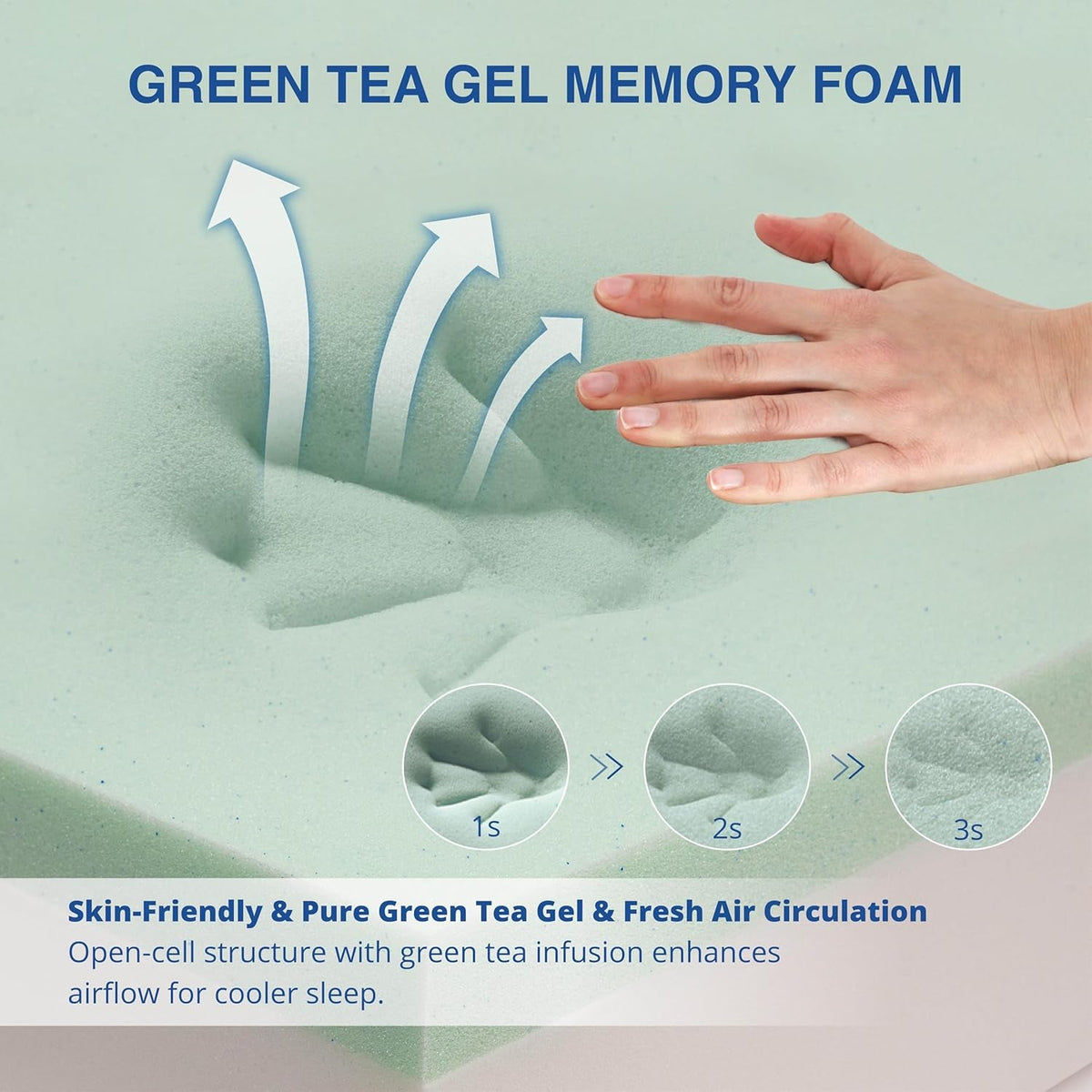 queen-size-memory-foam-mattress-12-inch-green-tea-gel-medium-plush