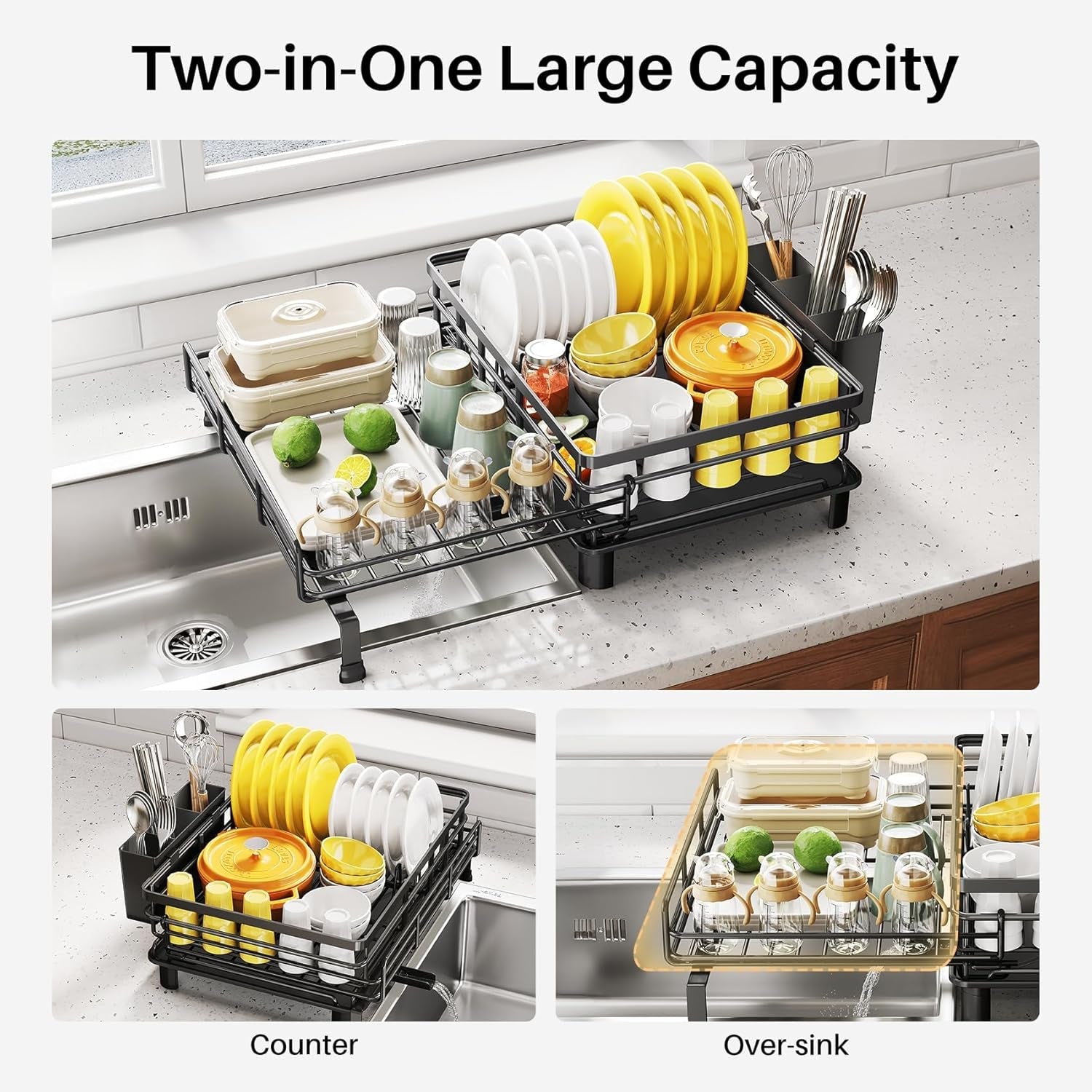 expandable-dish-drying-rack-for-kitchen-counter-stainless-steel-black