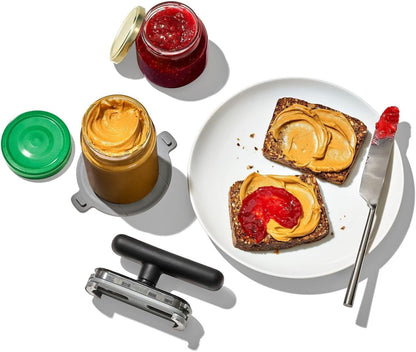 1Pc Adjustable Jar and Bottle Opener - Smoothly Adjustable Design, Comfortable Easy-Grip Handle, Multifunctional for Various Containers, Reliable Manual Can Opener for Hassle-Free Effortless Access4