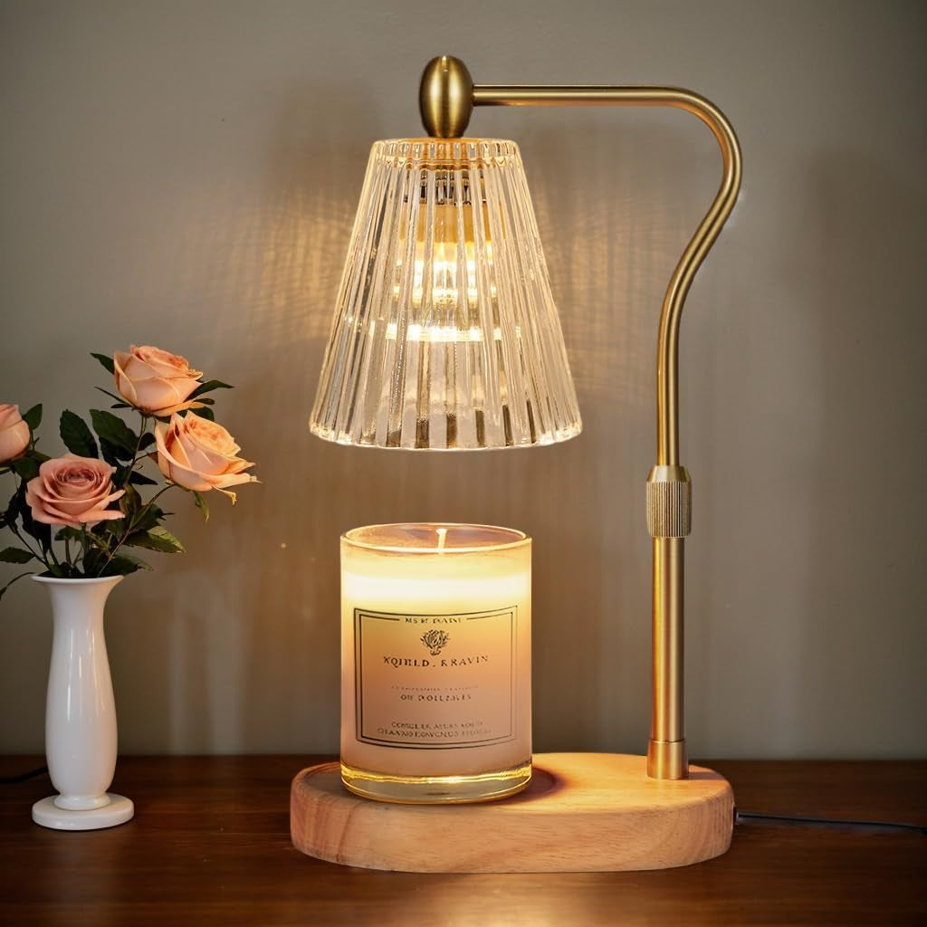 candle-warmer-lamp-candle-warmer-lamp-with-timer-and-dimmer-adjustable-height-electric-wax-melt-warmer-with-2-bulbs-for-scented-jar-candles-home-decor-mothers-day-gifts-amber