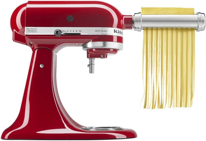 Kitchenaid KSMPRA 3-Pc Pasta Roller/Cutter Set for Kitchenaid Stand Mixers | Fits All Household Kitchenaid Stand Mixers, Stainless Roller and Cutters, Easy to Clean with Cleaning Brush4