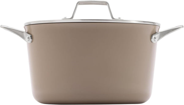 Calphalon® Premier Ceramic Nonstick 7-Qt. Dutch Oven with Lid, Mushroom Grey1
