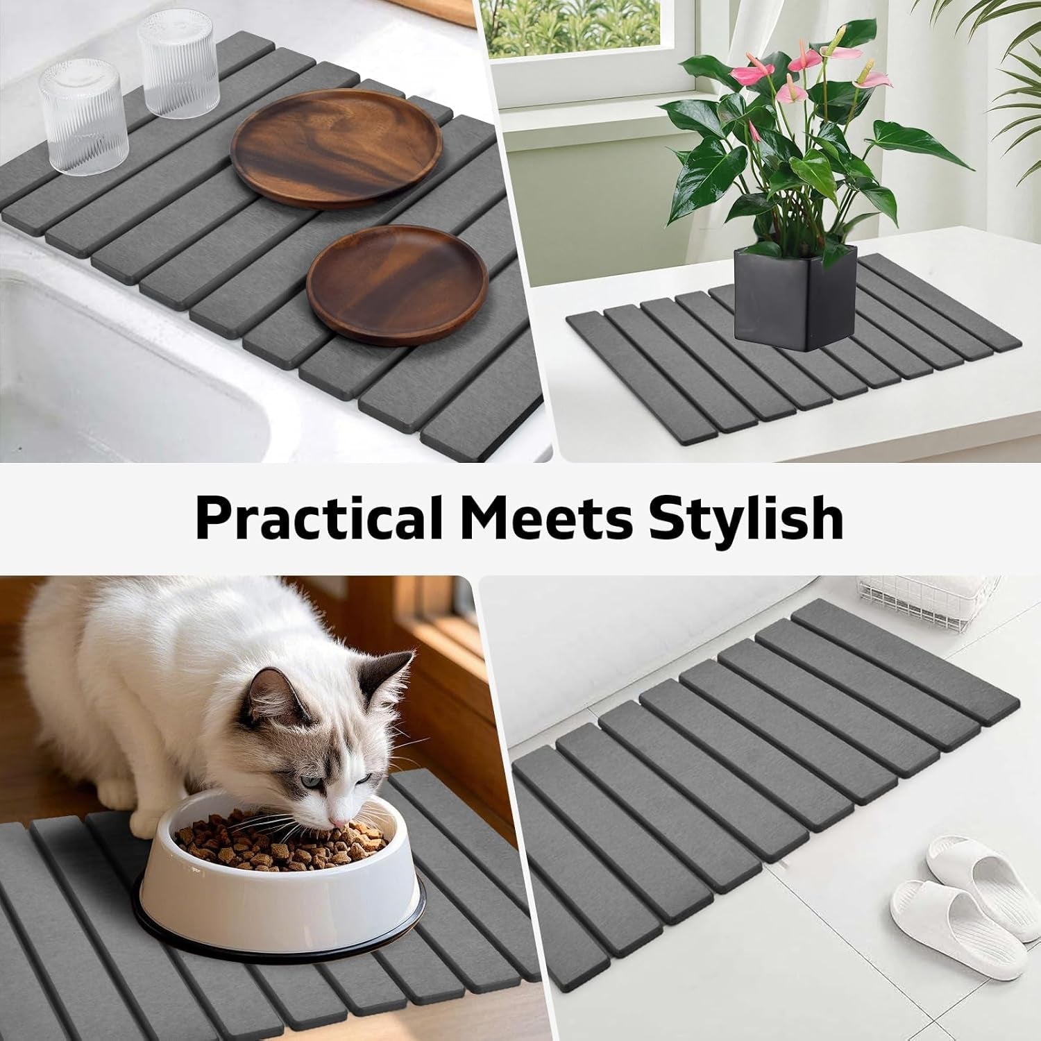 large-stone-dish-drying-mat-for-kitchen-counter-24l-16-w-foldable-super-absorbent-diatomaceous-earth-dish-drying-mat-kitchen-counter-mats-for-plate-rack-cups-match-any-countertop-gray