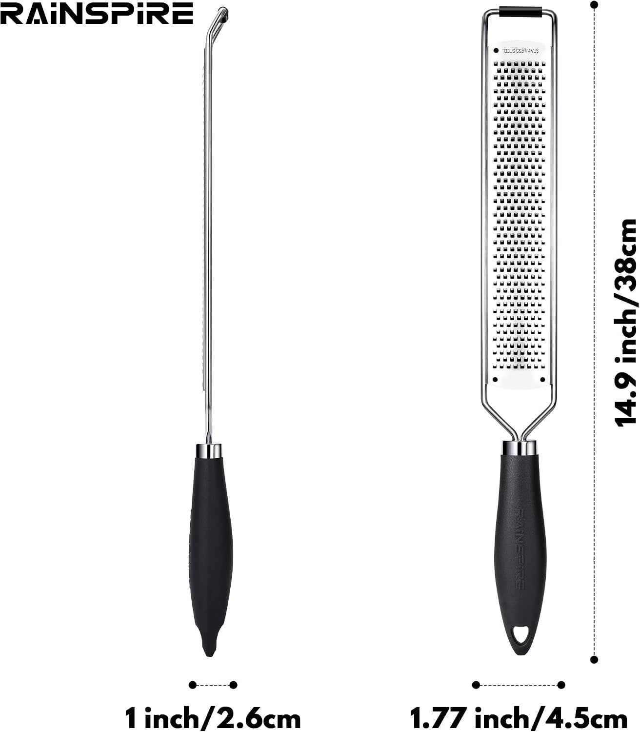 304-stainless-steel-citrus-lemon-zester-spice-ginger-garlic-grater-black