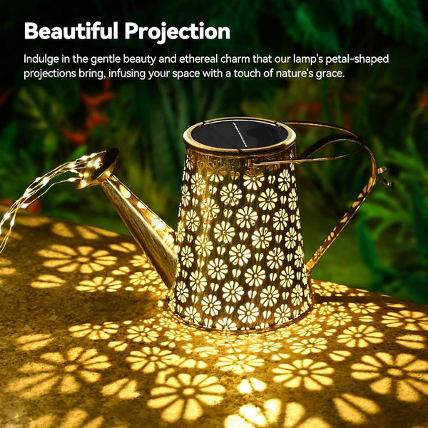 2 Pack Solar Watering Can with Lights,Solar Outdoor Garden Decor Waterproof Hanging Lantern Landscape Lights outside Decorations for Yard Lawn Patio Gardening Gifts.4