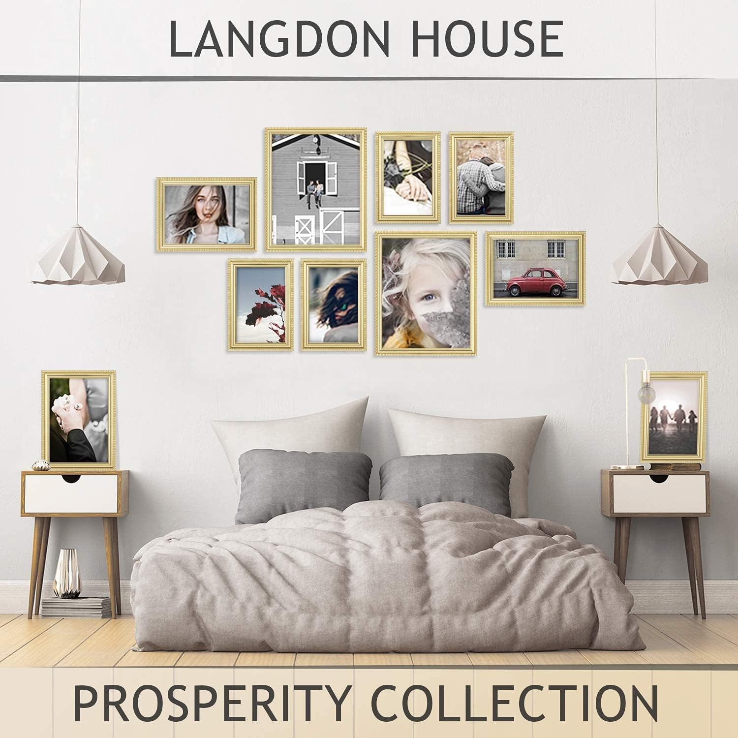 4x6-picture-frames-gold-6-pack-contemporary-frame-set-wall-mount-or-table-top-prosperity-collection
