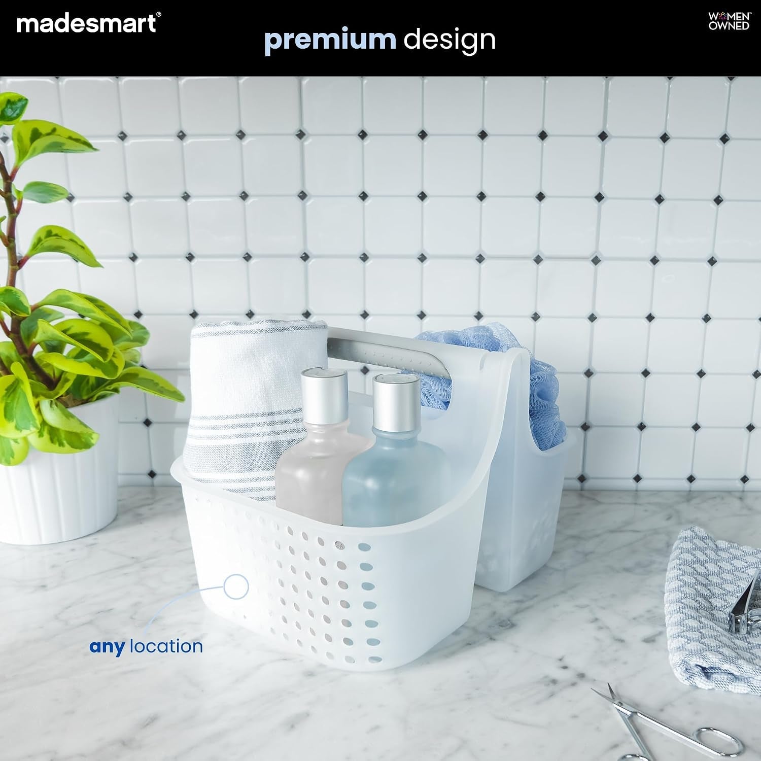 shower-tote-with-soft-grip-handle-frost