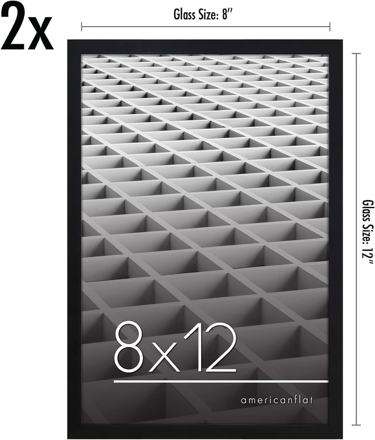 8x12-picture-frame-2-pack-slim-molding-black