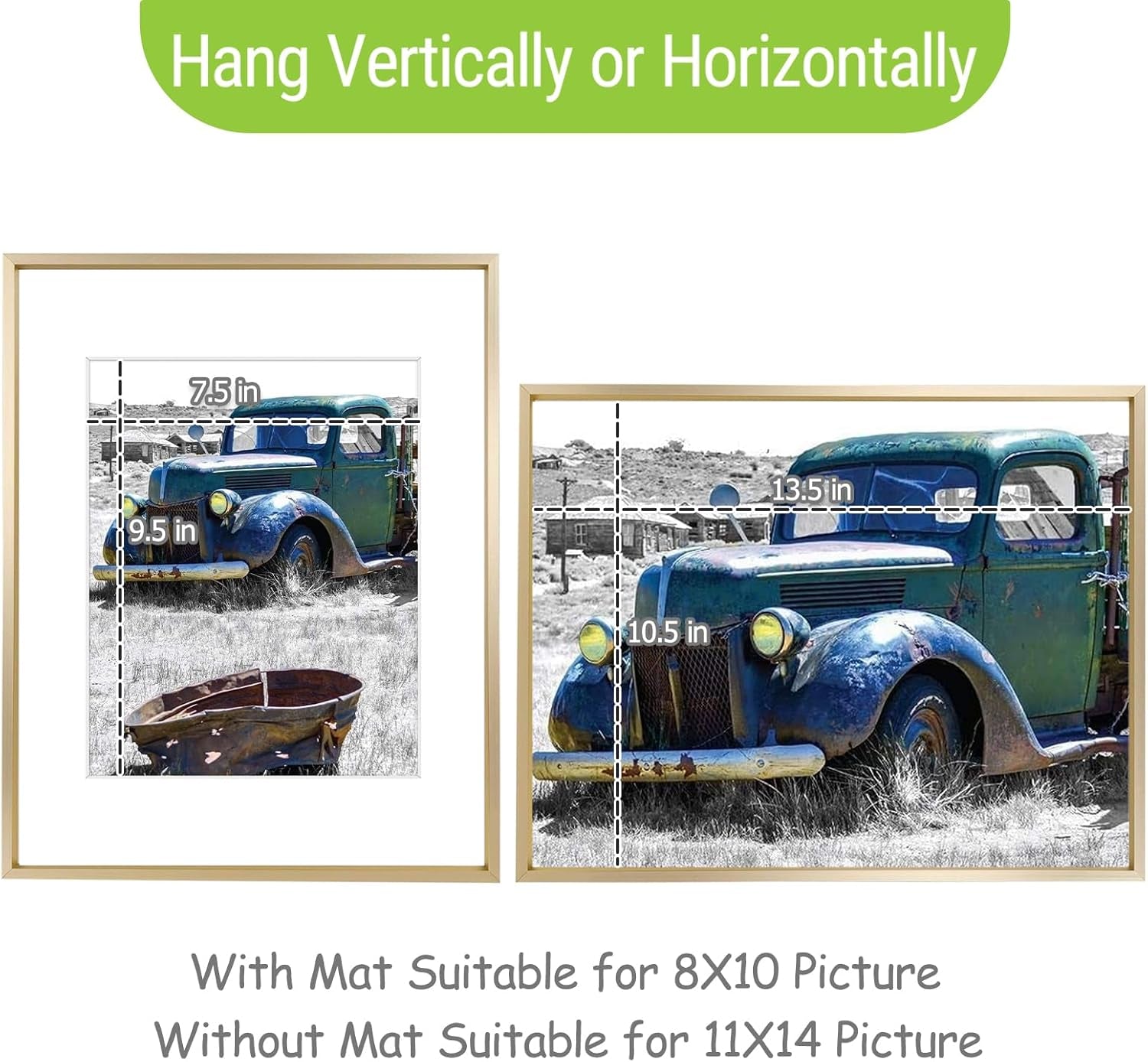 11x14-gold-aluminum-frame-real-glass-mat-fits-8x10