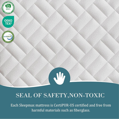 Extra Firm Queen Mattress 12 Inch, Hybrid Mattress Pain Relief | Deep Sleep Cooling Bed in Box, for Back & Side Sleepers, 365-Night Trial & Forever Warranty, Certipur-Us Certified4
