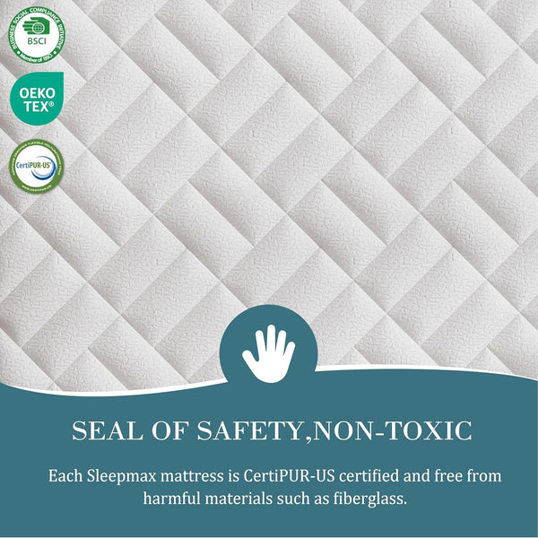 Queen Mattress 14 Inch, Cooling Pain Relief Hybrid Mattresses4