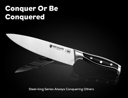 15Pcs High Carbon Stainless Steel Knife Set with Block, Ultra Sharp4