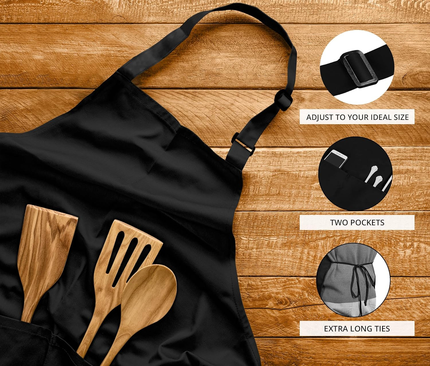 2-pack-bib-apron-adjustable-with-2-pockets-water-and-oil-resistant-cooking-kitchen-chef-apron-for-women-men