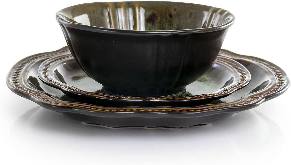 stoneware-round-oval-dinnerware-dish-set-jade-green