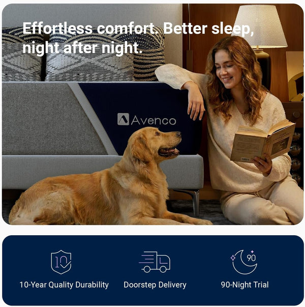 Syncdeep 12 Inch Queen Mattress for Deep Sleep, Memory Foam Mattress16