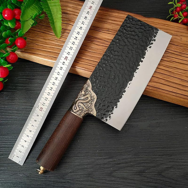 Meat Cleaver, 7.7 Inch Professional Stainless Steel Japanese Chef Knives Meat Fish Vegetables Chopping Cleaver Butcher Knife Chinese Kitchen Tools3