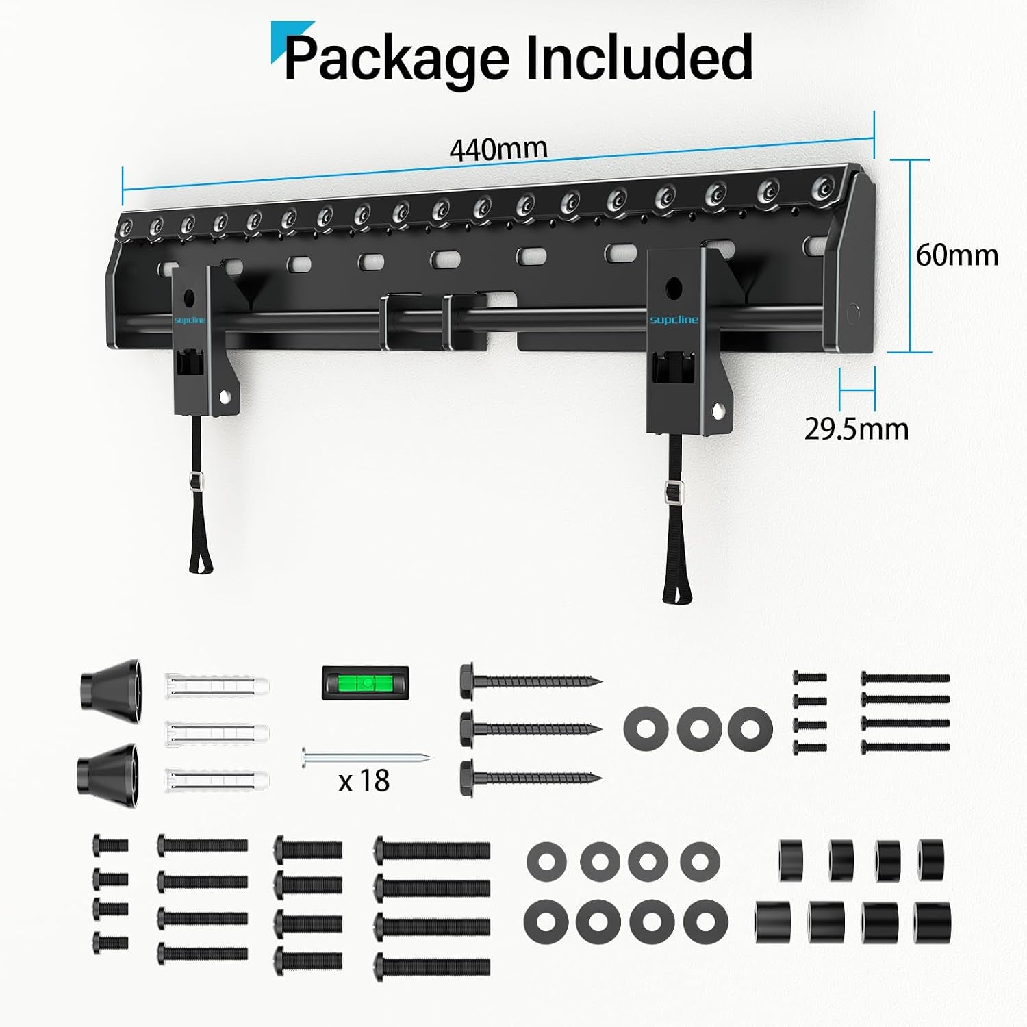 no-drill-no-stud-tv-wall-mount-for-26-65-inch-tv-up-to-154-lbs-non-damage-wall-drywall-tv-mount-studless-tv-mount-max-vesa-400x400mm-easy-install-low-profile-wall-mount-tv-bracket