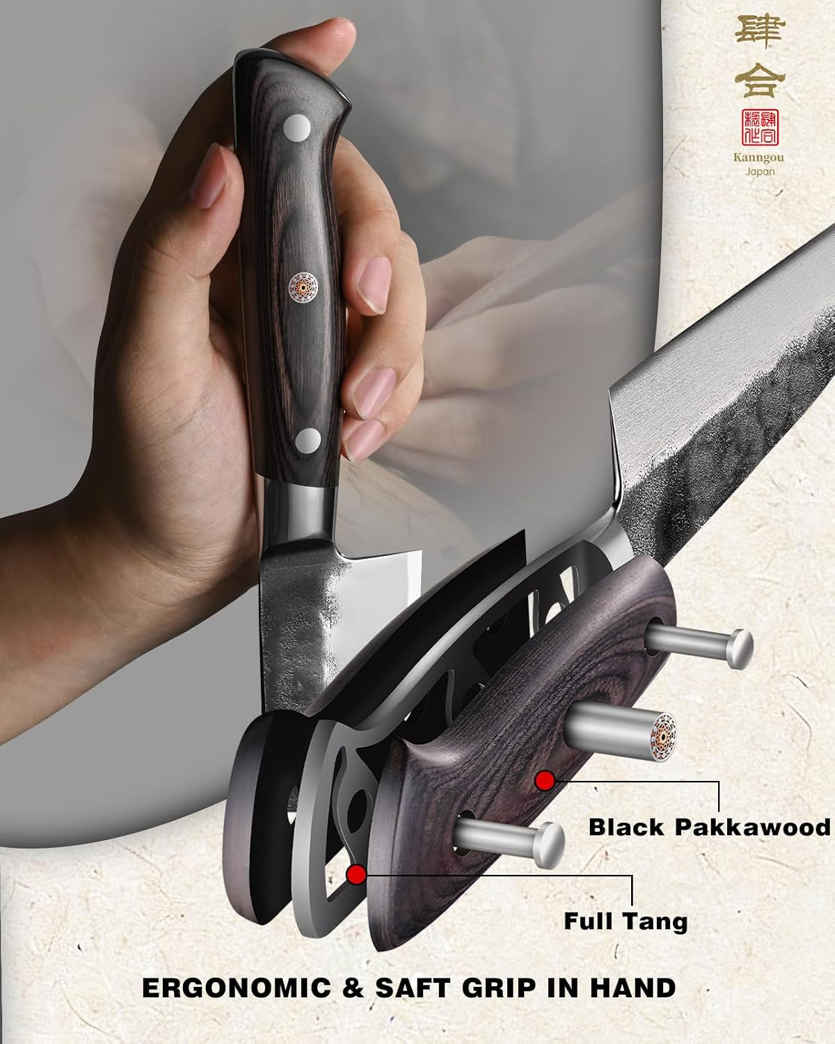 japanese-chef-knife-aus-8-alloy-steel-7-inch-kiritsuke-knife-razor-sharp-kitchen-cooking-knife-with-full-tang-black-pakkawood-handle-and-gift-box