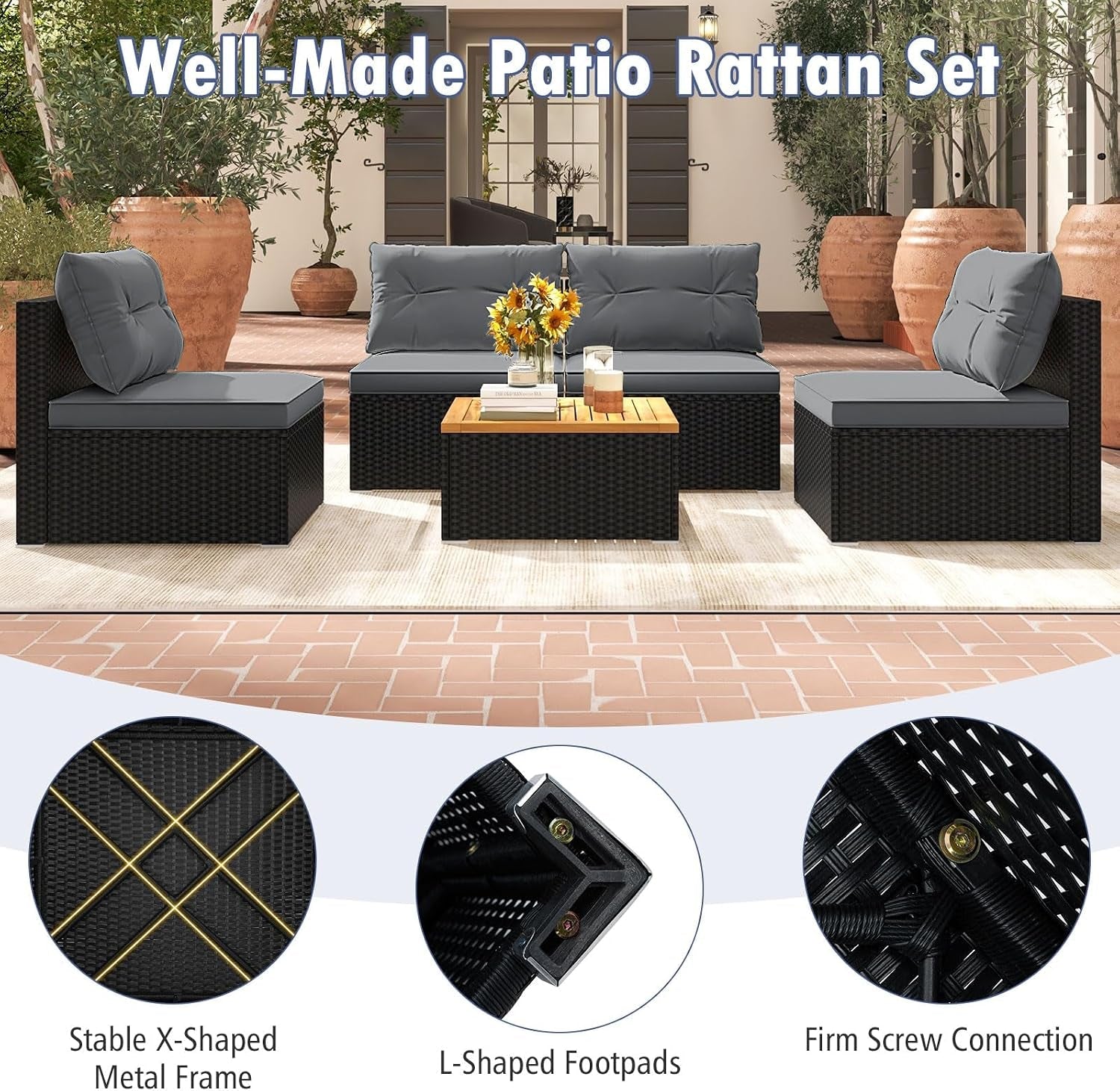 5-pieces-wicker-patio-furniture-set-outdoor-4-armless-rattan-sofa-coffee-table-set-with-cushions-acacia-wood-tabletop-sectional-patio-conversation-set-for-lawn-yard-poolside-grey