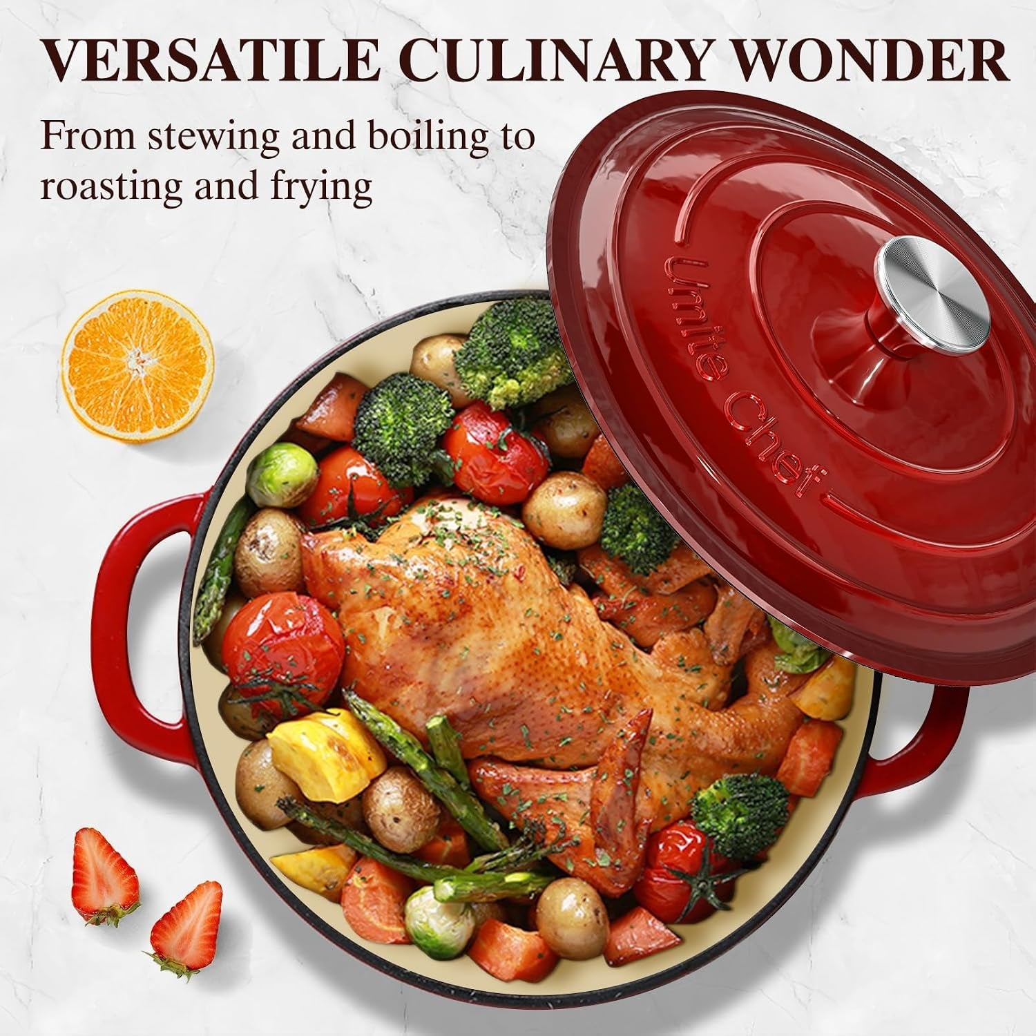 enameled-cast-iron-dutch-oven-5qt-pot-with-lid-cotton-potholders-heavy-duty-cookware-for-bread-baking-braising-stews-roastingred