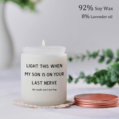 Daughter in Law Gifts, Birthday Wedding Christmas Mothers Day Gift Candle2