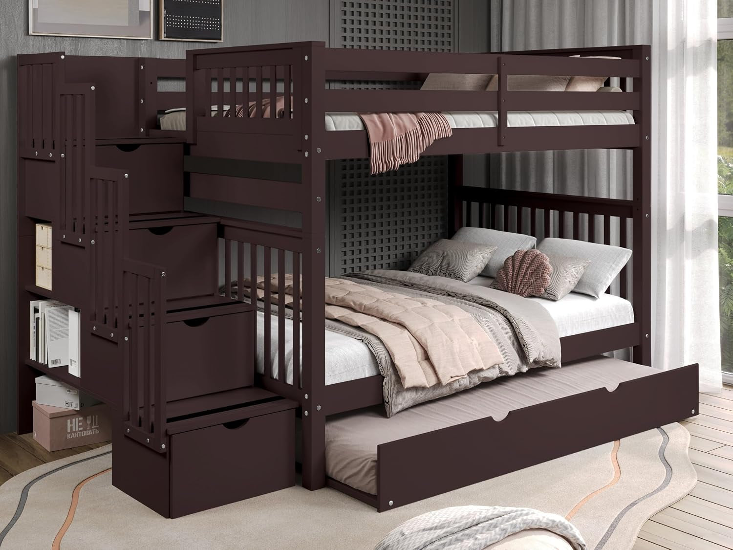 stairway-bunk-beds-full-over-full-with-4-drawers-in-the-steps-and-a-full-trundle-dark-cherry