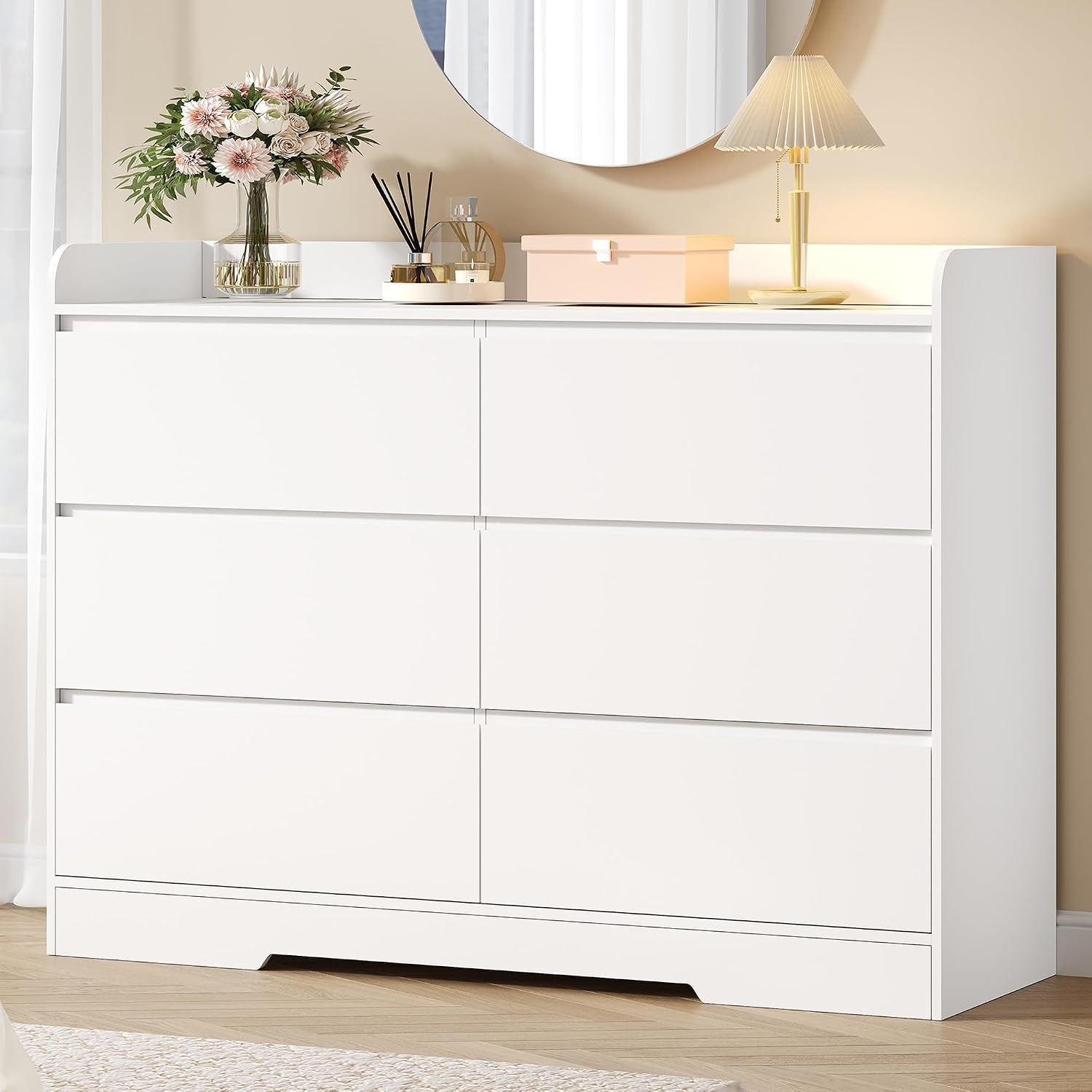 white-dresser-for-bedroom-6-drawer-dresser-chest-of-drawers