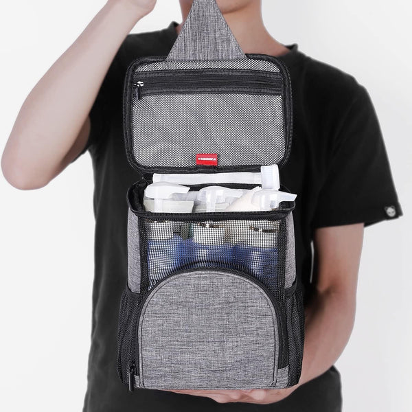 Shower Caddy Tote,Quick Dry Shower Bag Dorm Room Essentials for College Student Girls Boys,Hanging Mesh Shower Caddy Portable for Summer Camp,Travel,Rv Essentials,Shower Bag for Women Men6