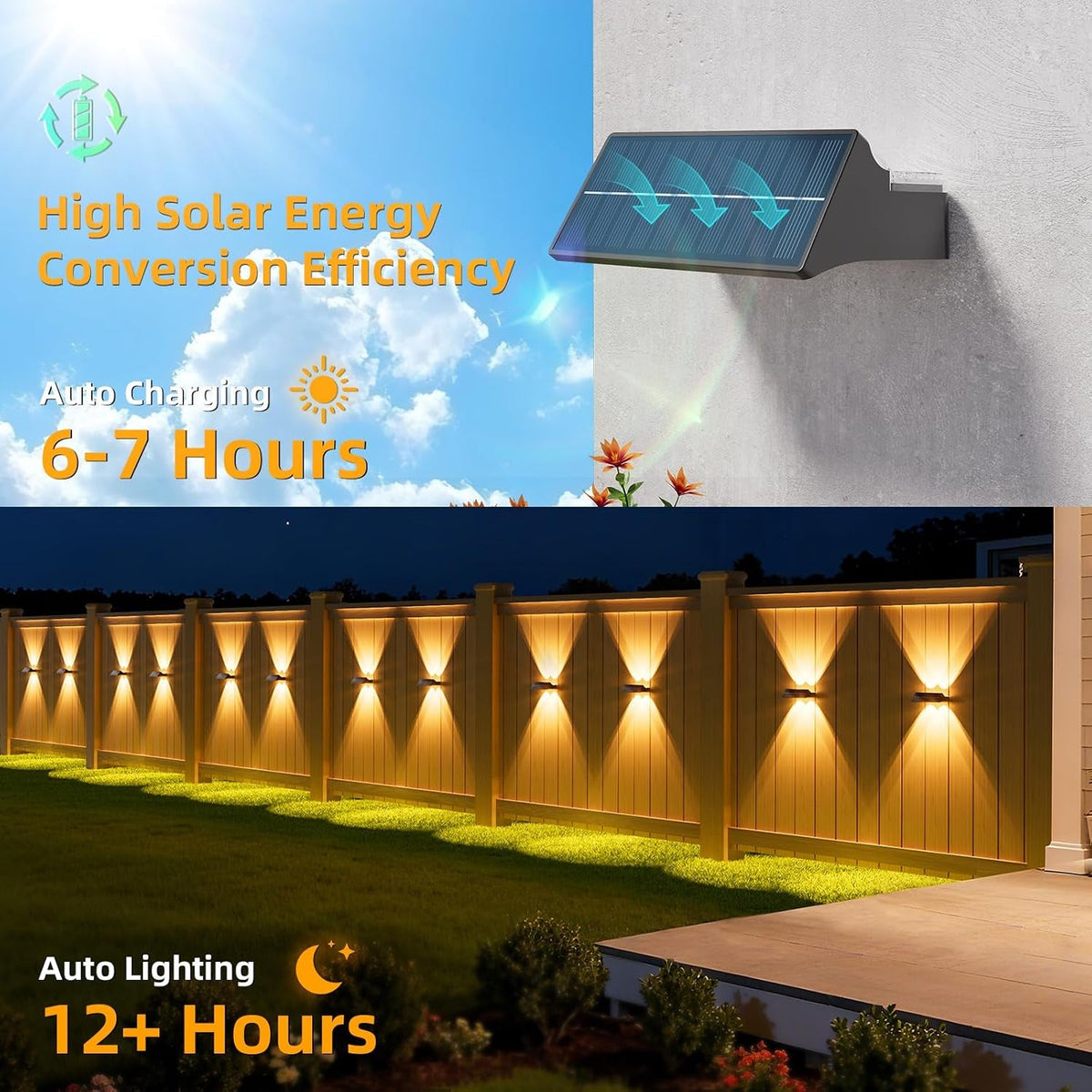 solar-fence-lights-outdoor-12-pack-up-and-down-waterproof-solar-wall-lights-warm-cool-white-rgb-fence-lights-with-lens-dusk-to-dawn-lighting-for-patio-backyard-pool-railing-black