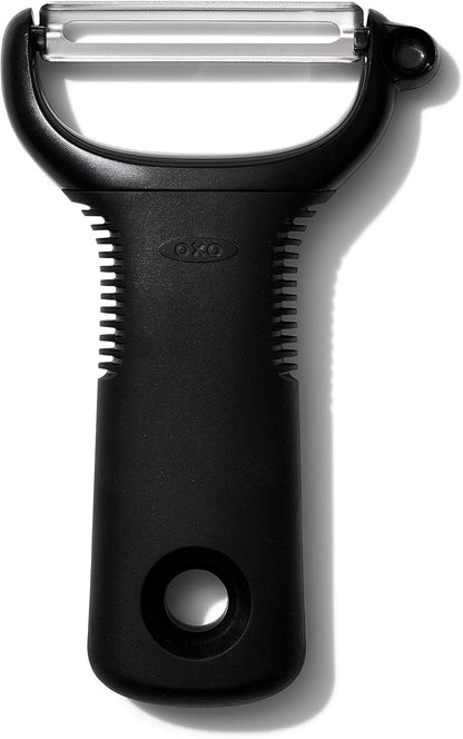 OXO Good Grips Y-Peeler | Sharp Stainless Steel Blade, Soft Comfortable Grip, Ideal for Peeling Cucumbers, Apples, Potatoes, Dishwasher Safe1
