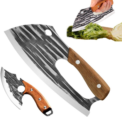 Meat Cleaver Heavy Duty - 2 Pieces Chicken Bone Cutter Tool | Beef Slicing9