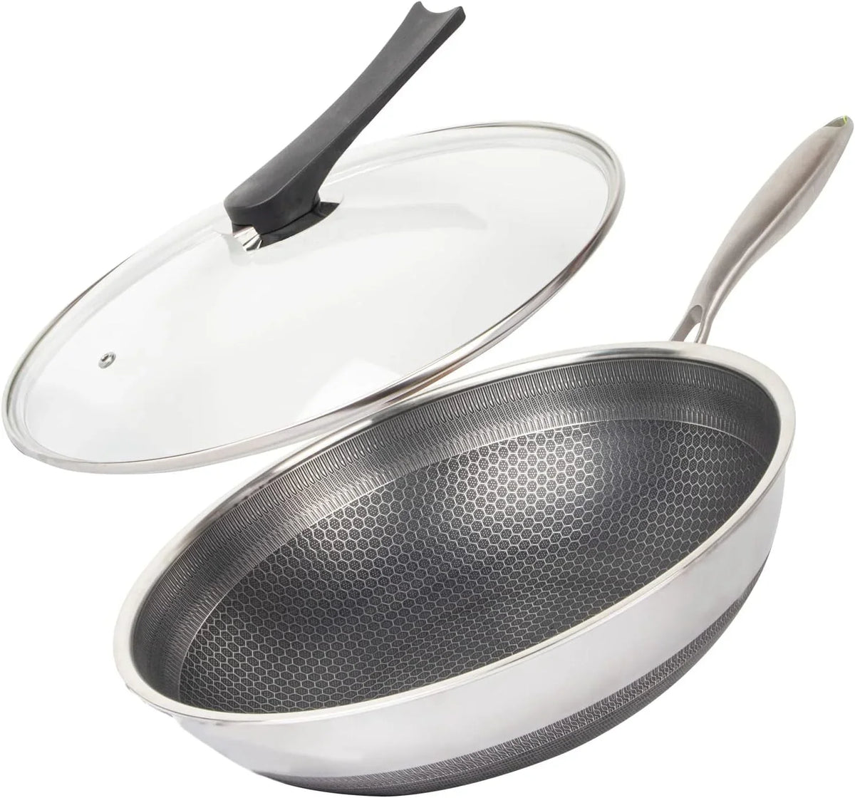 12-5-316l-stainless-steel-honeycomb-non-stick-wok-pan-stir-fry-wok-with-lid-skillet-with-stay-cool-handle-pfoa-free-suitable-for-induction-ceramic-electric-and-gas-cooktops