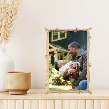 712557 5X7 Gold Metal Natural Branch Design Picture Frame3