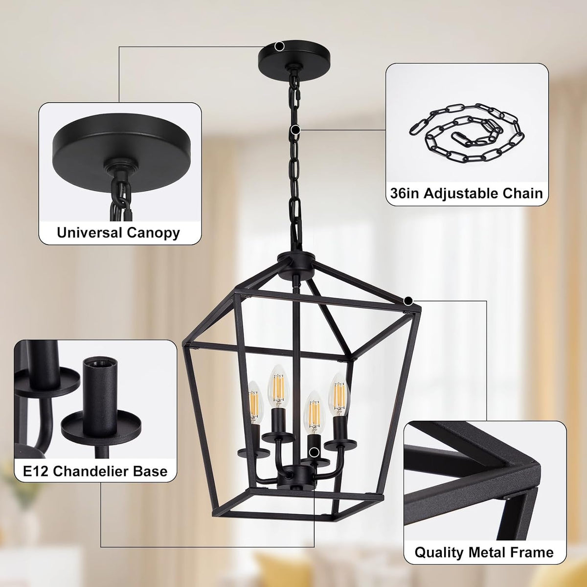 4-light-chandelier-industrial-ceiling-light-black-lantern-light-fixtures-with-farmhouse-metal-cage-adjustable-height-rustic-geometric-hanging-light-e12-base-for-kitchen-island-entryway-indoor